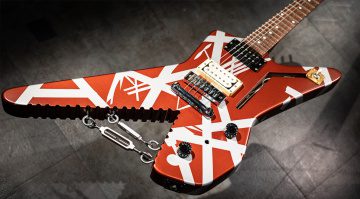 EVH Striped Series Shark and Circles: Hai-end Signature von Eddie?