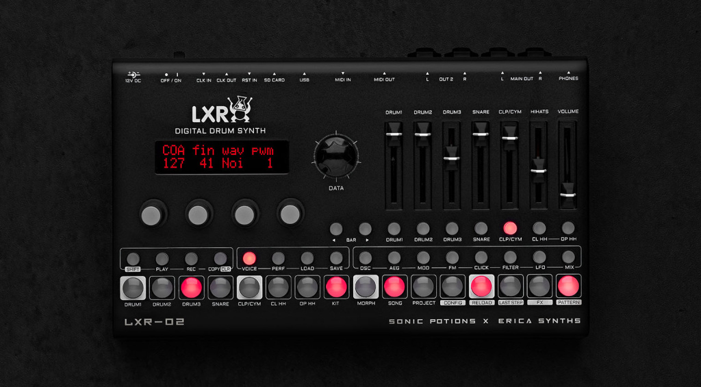 Drum-Machines: Erica Synths LXR-02