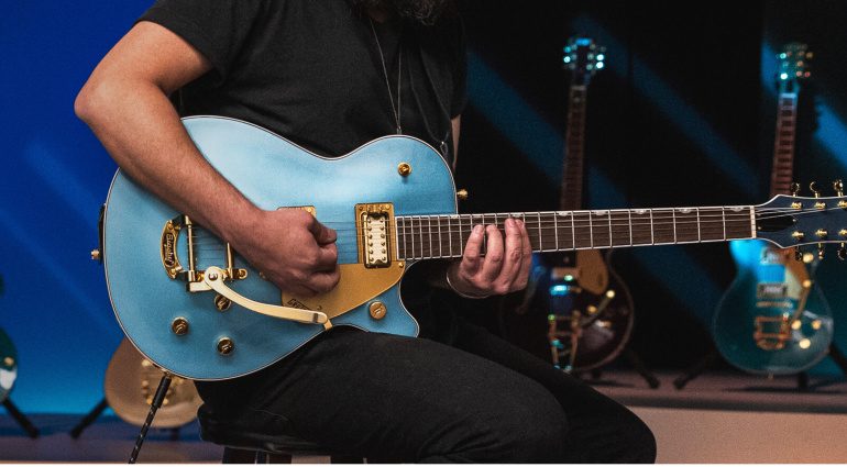 Gretsch Pristine LTD: Petrol, P90s und Prachtvoll