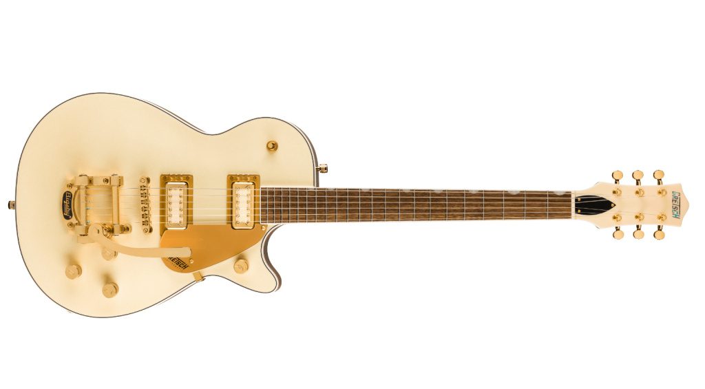 Gretsch Pristine LTD: Single Cut Weißgold Hochglanz