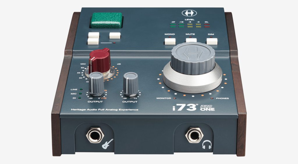 Vorderseite von Heritage Audio i73 Pro One