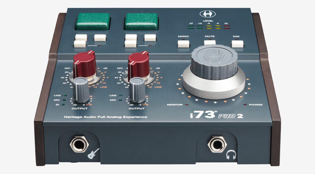 Vorderseite von Heritage Audio i73 Pro 2
