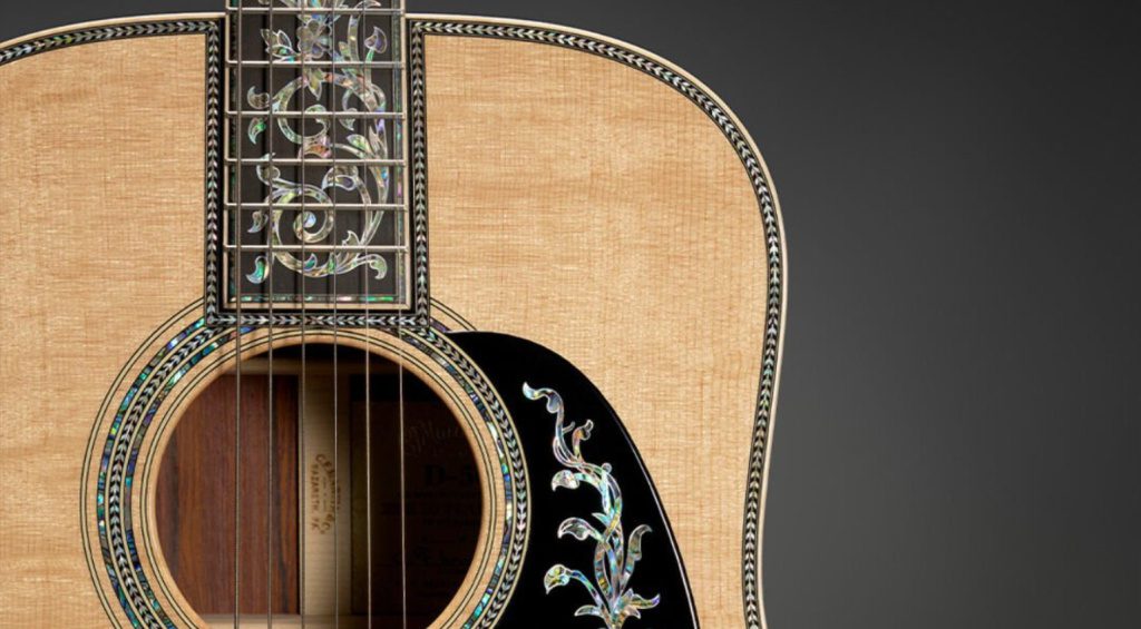 Tree of Life Inlays bei der Martin D-Serie