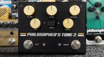 Pigtronix Philosopher’s Tone 2: Opto-Komp-Pedal mit Germanium