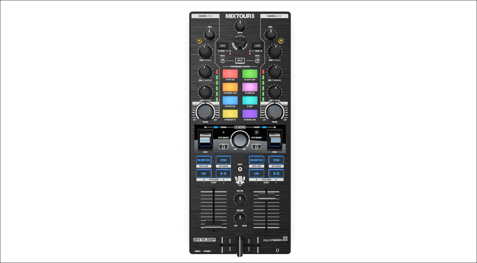 Reloop Mixtour Pro Kompakter DJController für djay Pro gearnews.de