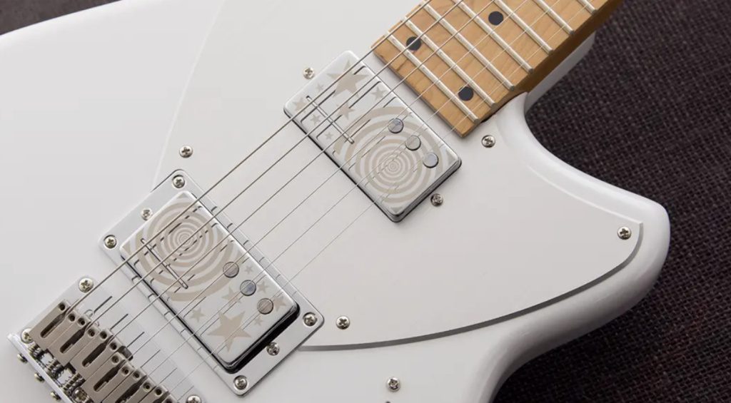 Pickups beim Satin White Modell