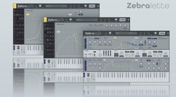 U-He Zebralette 3 Synthesizer wird als Beta zur NAMM Show 2024 vorgestellt!