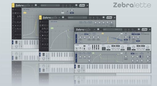 U-He Zebralette 3 Synthesizer wird als Beta zur NAMM Show 2024 vorgestellt!