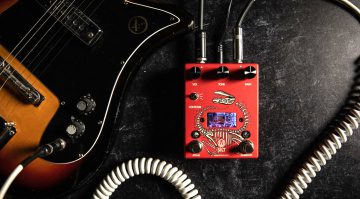 Walrus Audio Silt Harmonic Fuzz: schwarz, rot, böse.