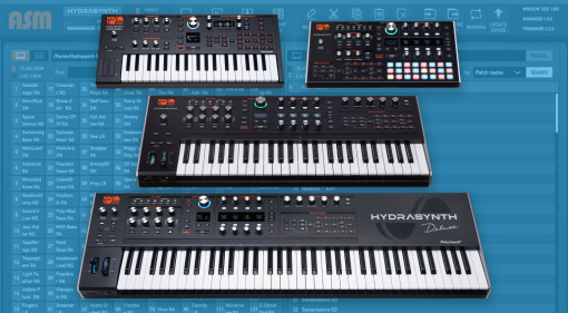ASM Hydrasynth: Firmware-Update und neuer ASM Manager!