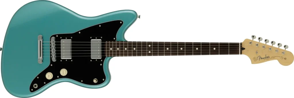 Fender Japan Adjusto-Matic Jazzmaster HH in Teal Green