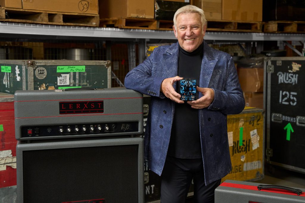 Alex Lifeson und sein erstes Signature Pedal