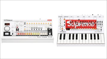 Roland x Supreme: TR-08 und JU-06A als limitierte Editionen