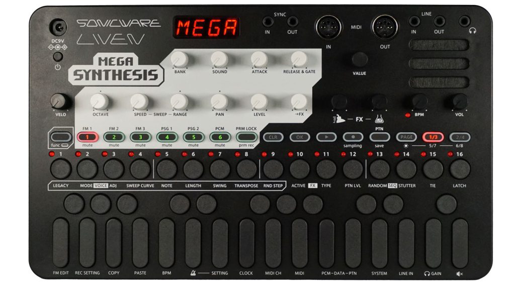 Sonicware LIVEN Mega Synthesis