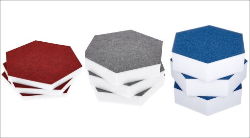 t.akustik Hexagon Melamine Absorber