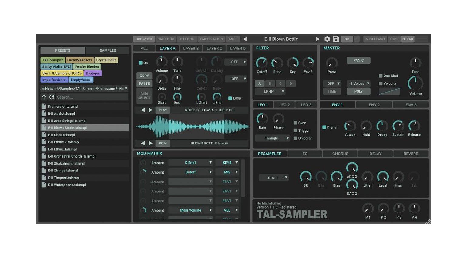 TAL-Sampler