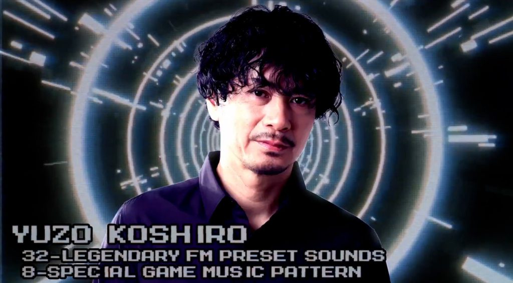 Der berühmte japanische Musiker Yuzo Koshiro hat exklusive Presets und Patterns spendiert