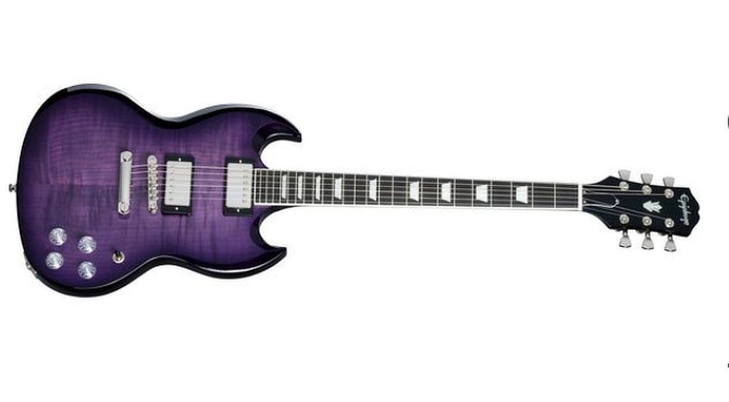 Epiphone SG Modern Figured Purple Burst