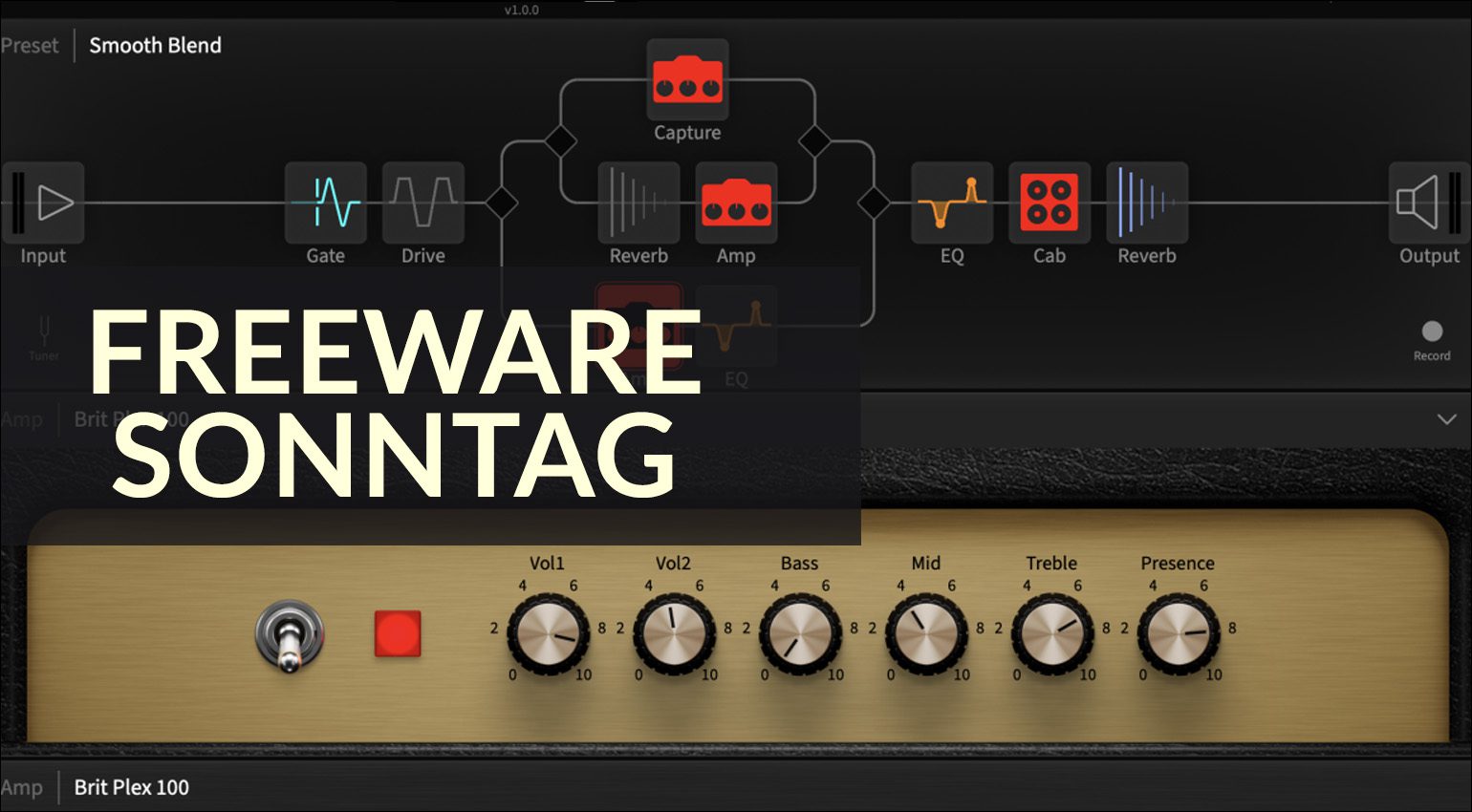 Tonocracy, Eugene Filter, and Wave are in freeware on Sunday