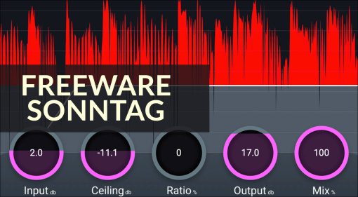 S Doubler, Spectral Compressor und Leikkaus am Freeware Sonntag