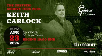 Thomann präsentiert: Gretsch Groove Tour 2024 - kostenlos
