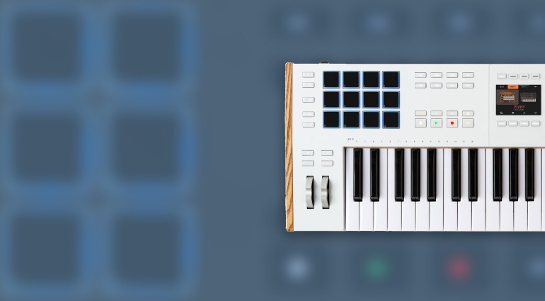 Keyboard-Controller zur DAW-Steuerung
