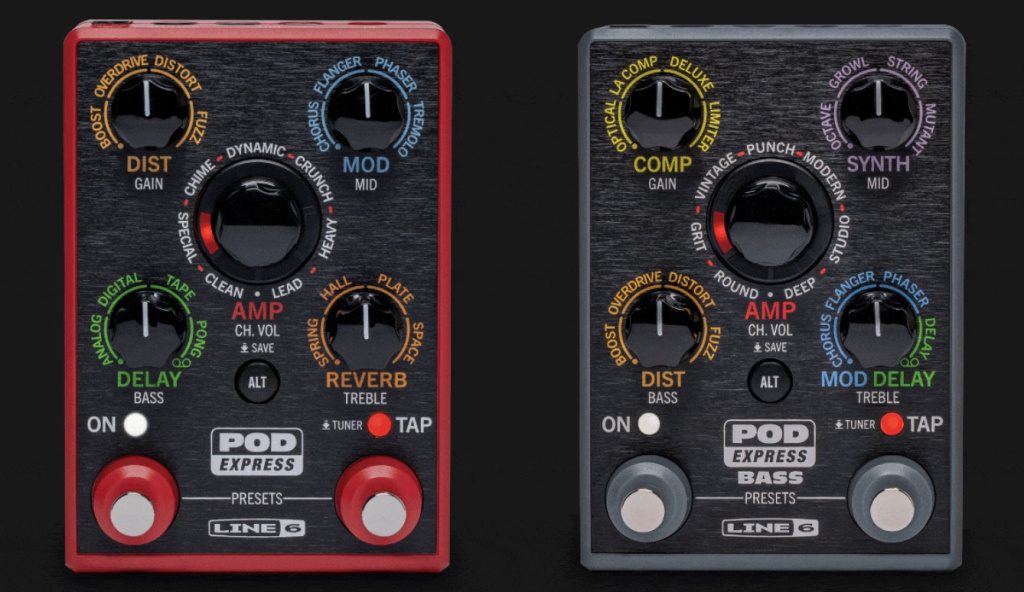 Line6 POD Express Guitar & POD Express Bass