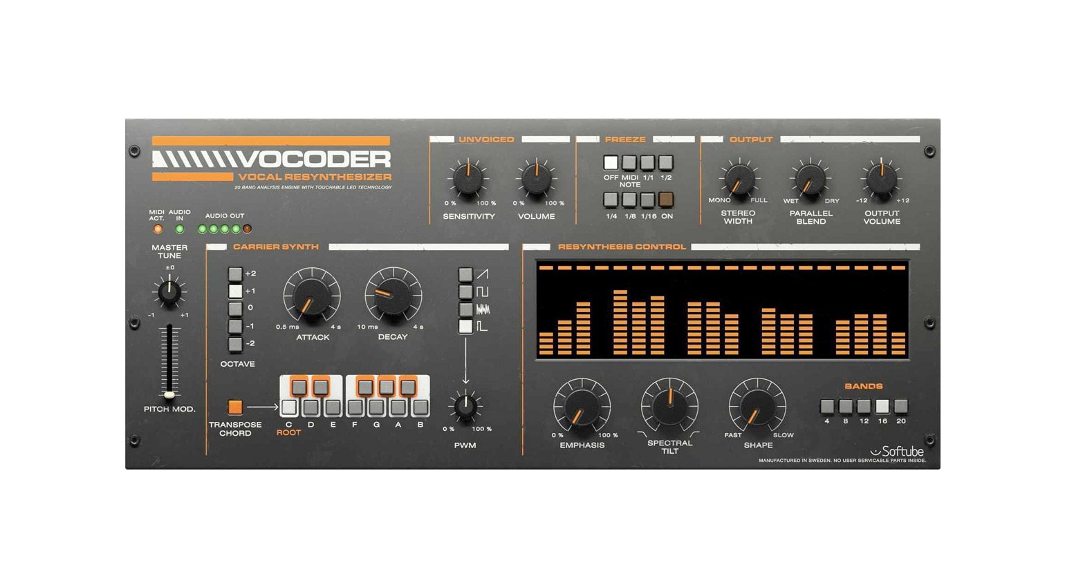 Softube Vocoder