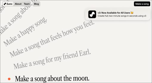 Suno AI: Von Textbefehlen zu Vollständigen Songs inklusive Gesang!