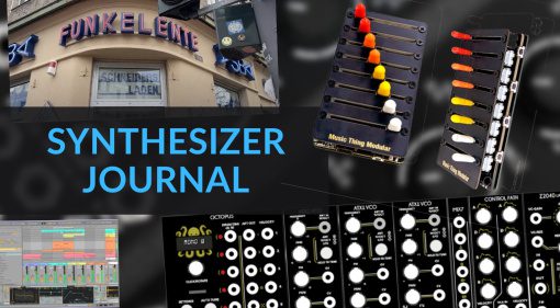 Synthesizer-Journal Art Modular und Schneidersladen
