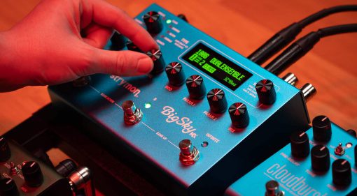 Strymon Big Sky MX ist das neue Reverb Flaggschiff mit Full-Stereo Dual Engine für Hall ohne Grenzen