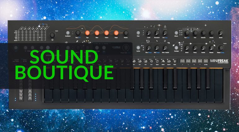 Arturia, Native Instruments, Ableton: Sound-Boutique