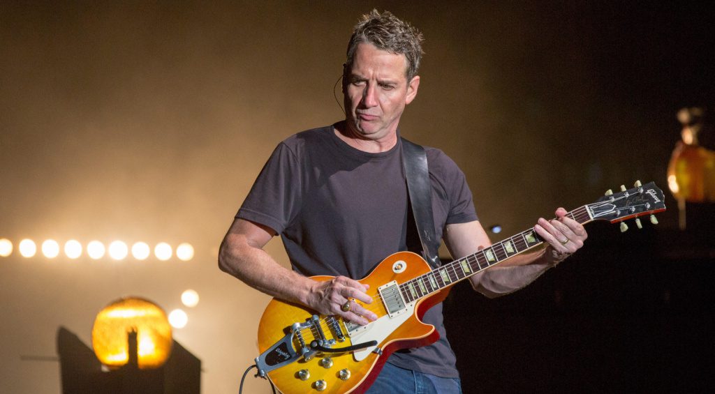 Stone Gossard mit seiner Les Paul