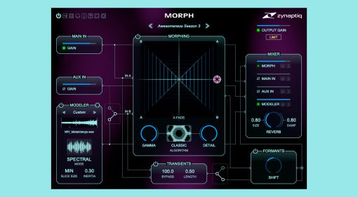 Zynaptiq Morph 3 und Morph 3 Pro sind jetzt erhältlich