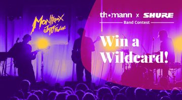 Thomann Contest: Gewinnt einen Auftritt beim Montreux Jazz Festival!