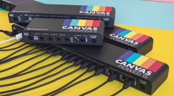Walrus Audio erweitern ihre Canvas-Serie mit vier neuen Netzteilen. Canvas Power mit frischem Look und viel Power.
