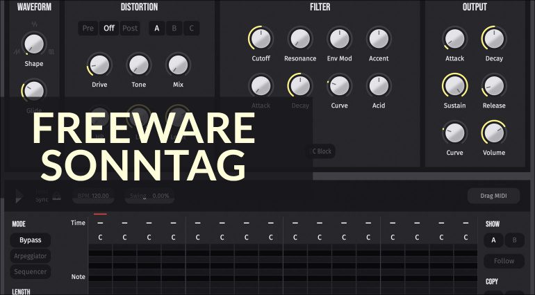 Mi-03 Bassline, Blowdio und Malibu am Freeware Sonntag