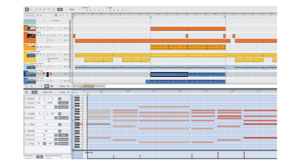 Der Sequencer in Reason 13 wurde komplett überarbeitet