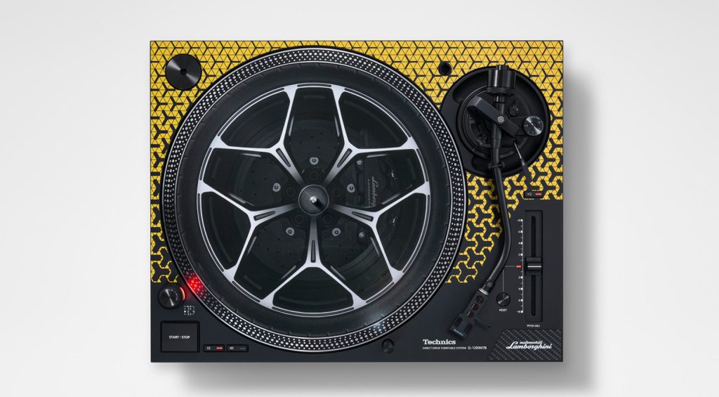 Technics SL-1200M7B Yellow