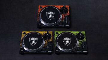 Technics SL-1200M7B Sonderedition in Kooperation mit Automobili Lamborghini