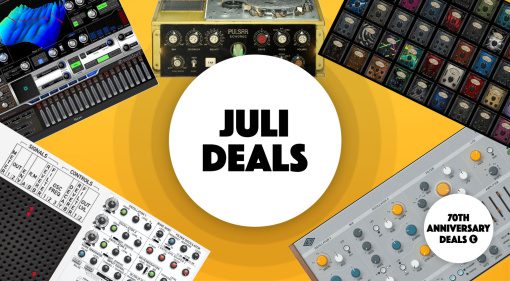 Software Deals Juli 70 Jahre Thomann