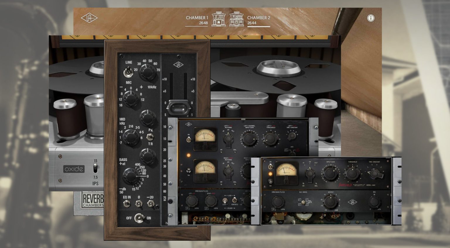 Chamber reverb