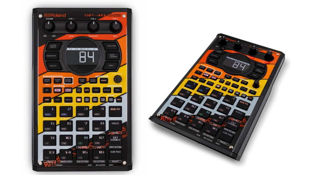 Die exklusive Faceplate für den SP-404 Sampler gibt's leider nur in Tokio