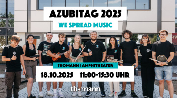Azubi-Tag 2025 bei Thomann in Treppendorf