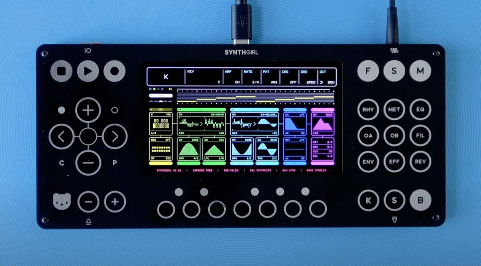 Drumboy & Synthgirl: Drummachine und Synthesizer