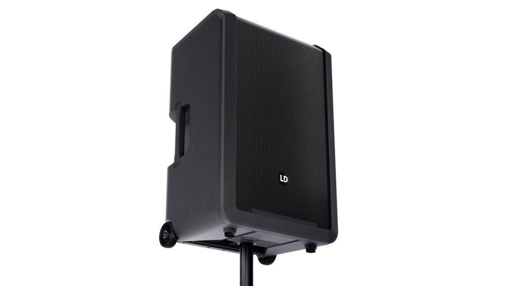 LD Systems ANNY 12 kann auch auf einem Stativ benutzt werden