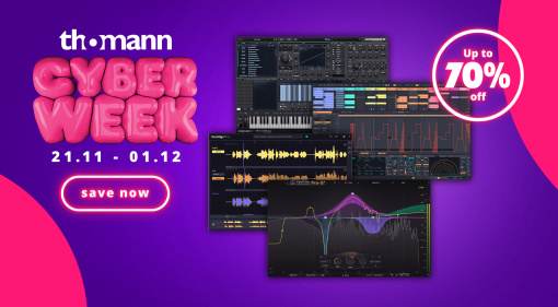 Thomann Cyberweek 2025 Software Deals!