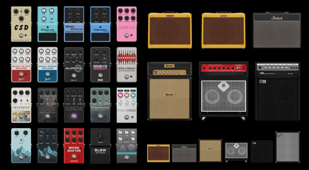 Die neuen Devices für den Fender Tone Master Pro