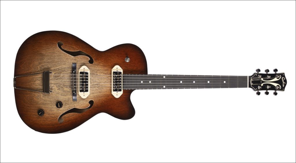 Die Godin 5th Avenue Thin Line vereint auf beeindruckende Weise die besten Eigenschaften zweier renommierter Serien aus eigenem Haus.