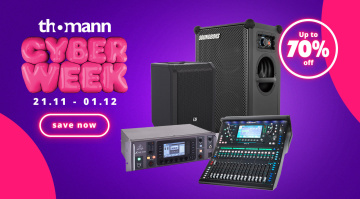 Thomann Cyberweek 2025: Die besten Live-Deals